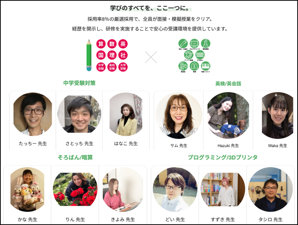 まなぶてらすの講師・評判